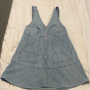 Free People Blue Denim Mini Dress